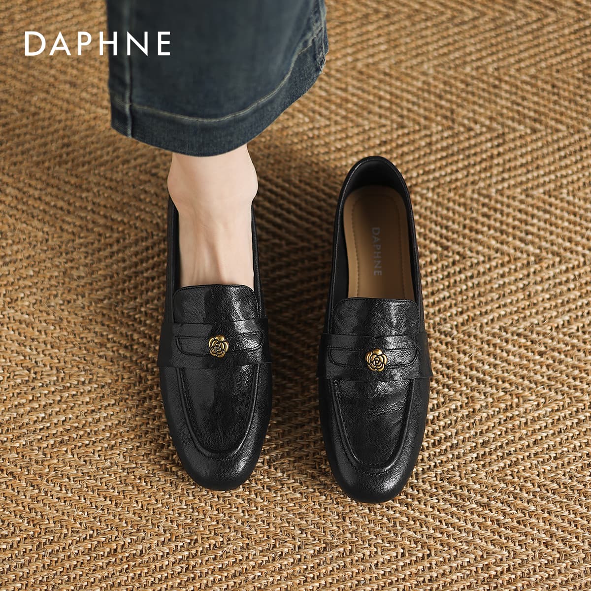 Лоферы Daphne Лоферы из синтетической кожи для женщин - изображение 3