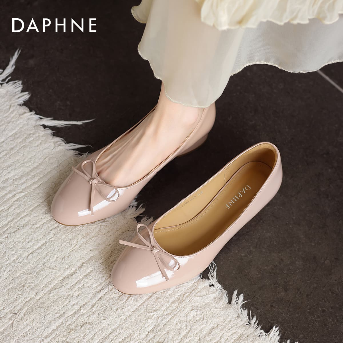 Тапочки DAPHNE Женские Повседневный Обувь без подкладки Женские - изображение 4