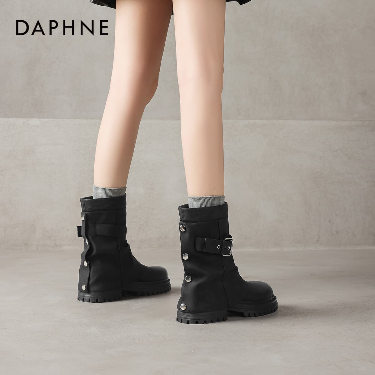 Сапоги DAPHNE Синтетическая кожа Ботильоны Женские - изображение 7