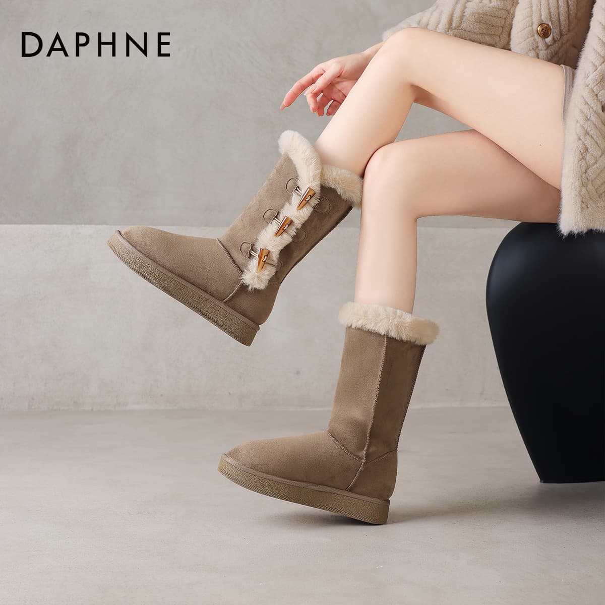 Ботинки зимние Daphne Сноубутсы Женские - изображение 3
