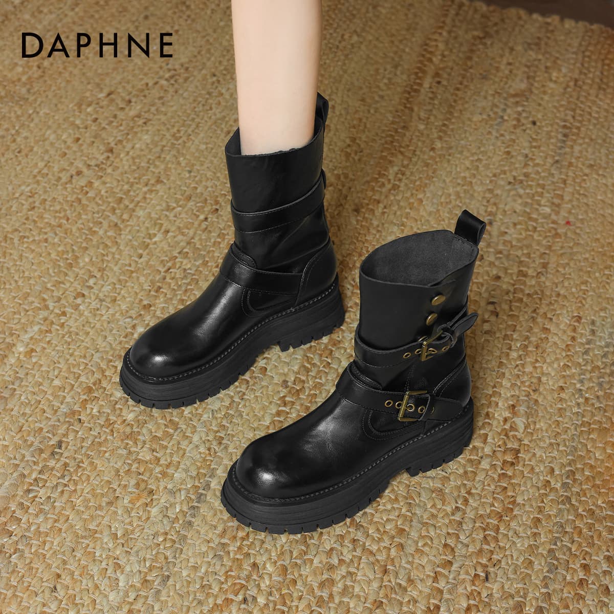 Сапоги DAPHNE Ботильоны Женские - изображение 9