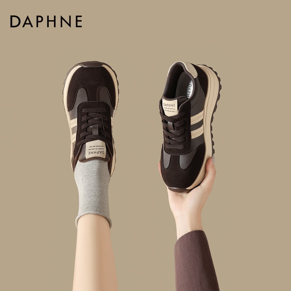 Кроссовки DAPHNE Массивные кроссовки Low Топ Женские - изображение 6
