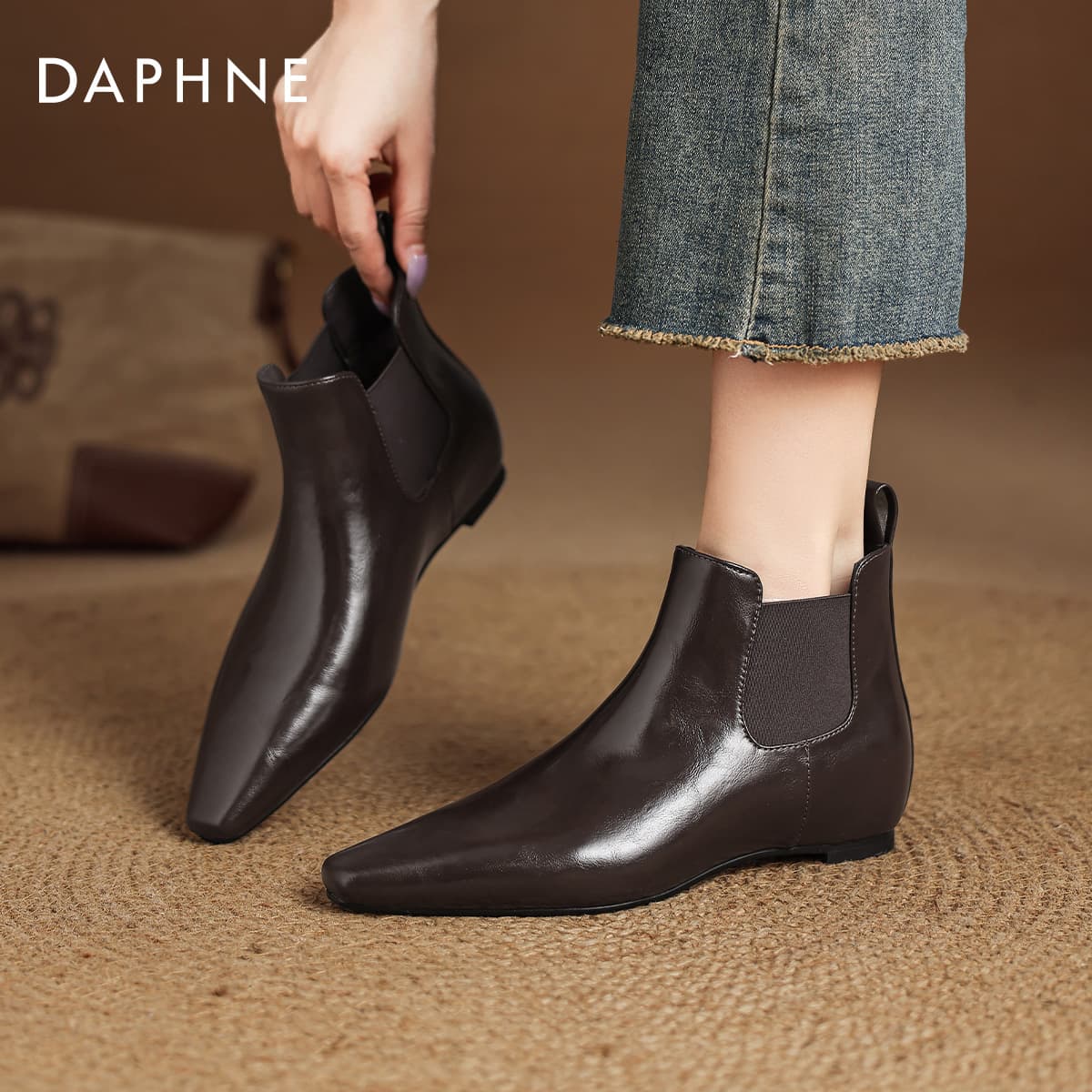 Сапоги DAPHNE Ботильоны Женские - изображение 4