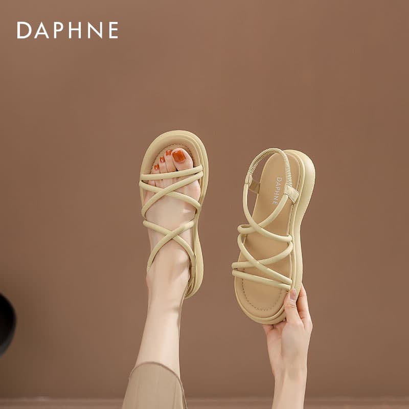 Сандалии Daphne Женские сандалии-гладиаторы - изображение 7