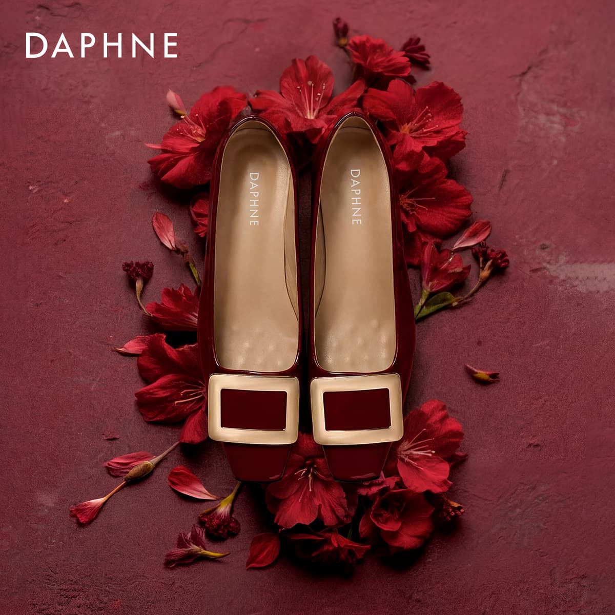 Тапочки DAPHNE Синтетическая кожа Лакированная кожа Женские повседневные туфли Женские - изображение 5