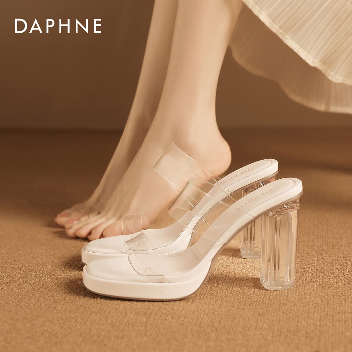 Сандалии Daphne Аbrasion Resistant Шлепанцы Женские - изображение 4