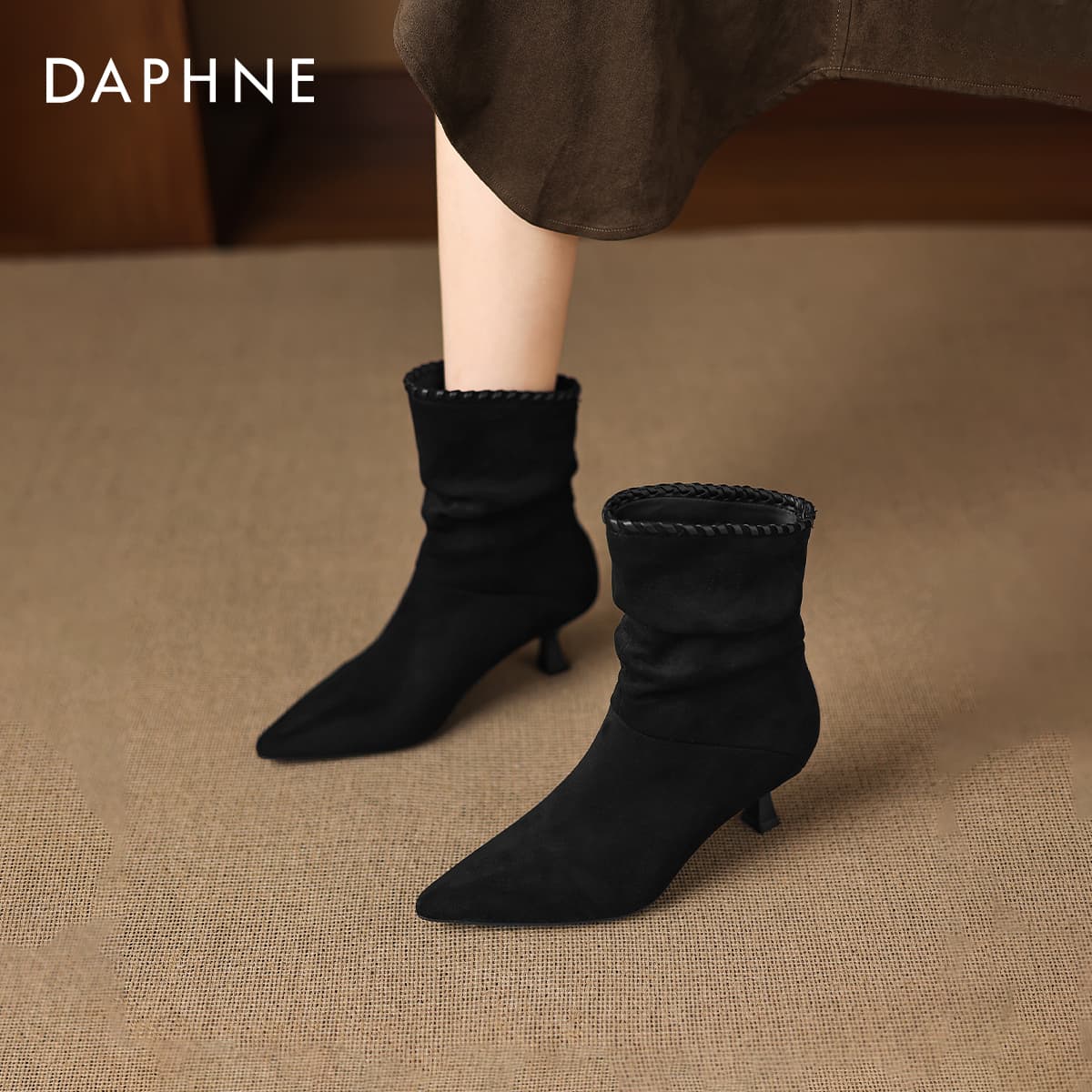 Сапоги Daphne Ботильоны Женские - изображение 6