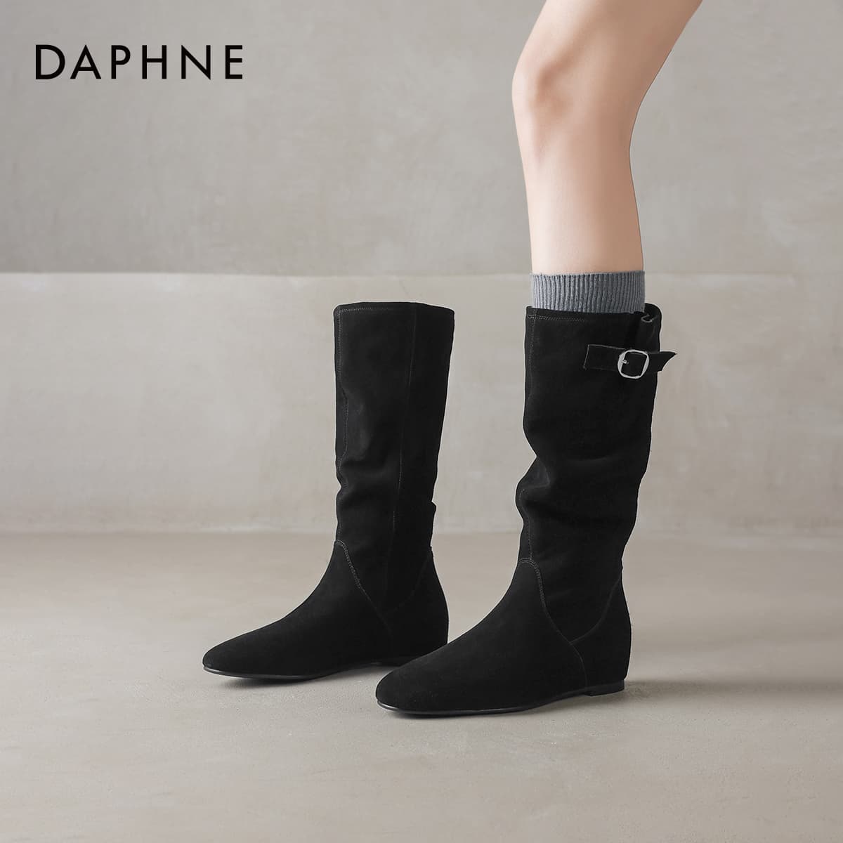 Ботинки DAPHNE Женские сапоги до колена - изображение 7