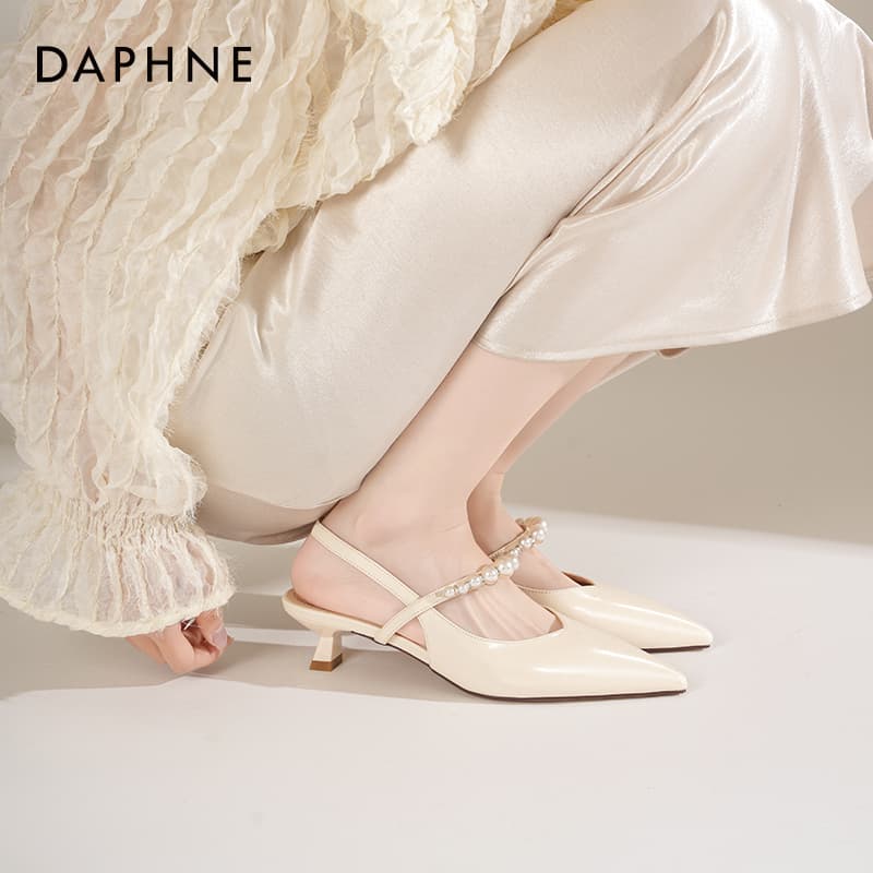 Шлёпанцы DAPHNE One Шнуровочные Сандалии Женские - изображение 5