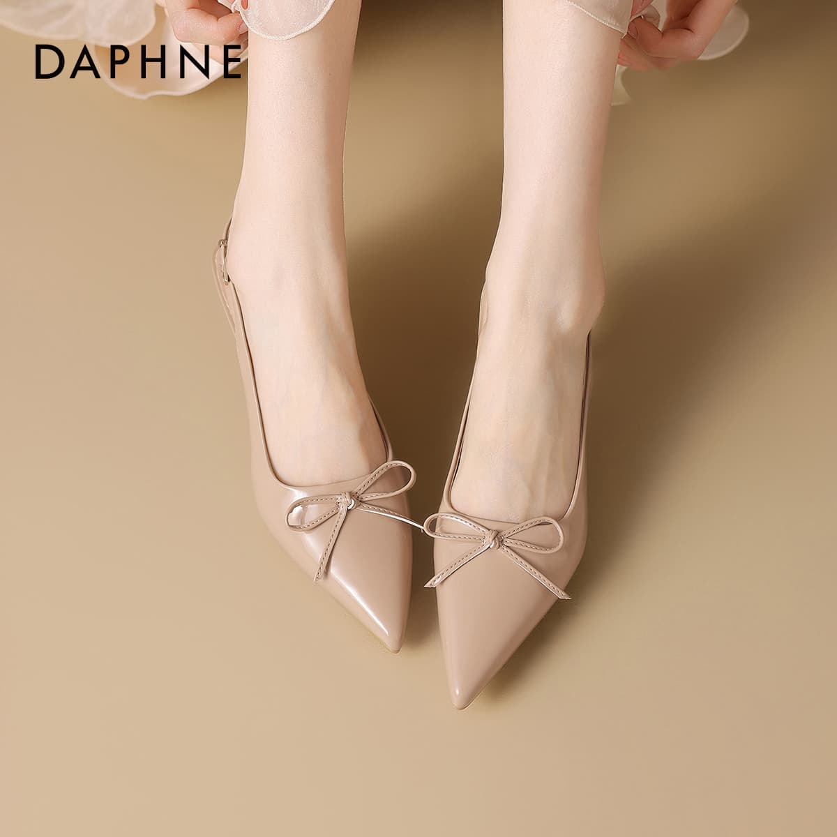 Туфли Daphne ПУ (полиуретан) Высокие каблуки 5 см Женские - изображение 7