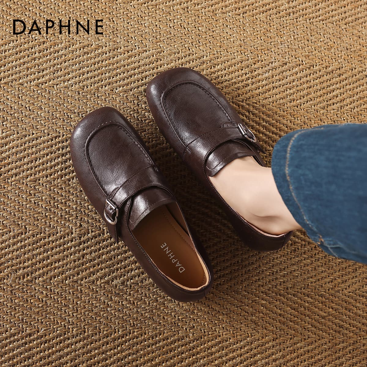 Лоферы DAPHNE Лоферы из синтетической кожи для женщин - изображение 7