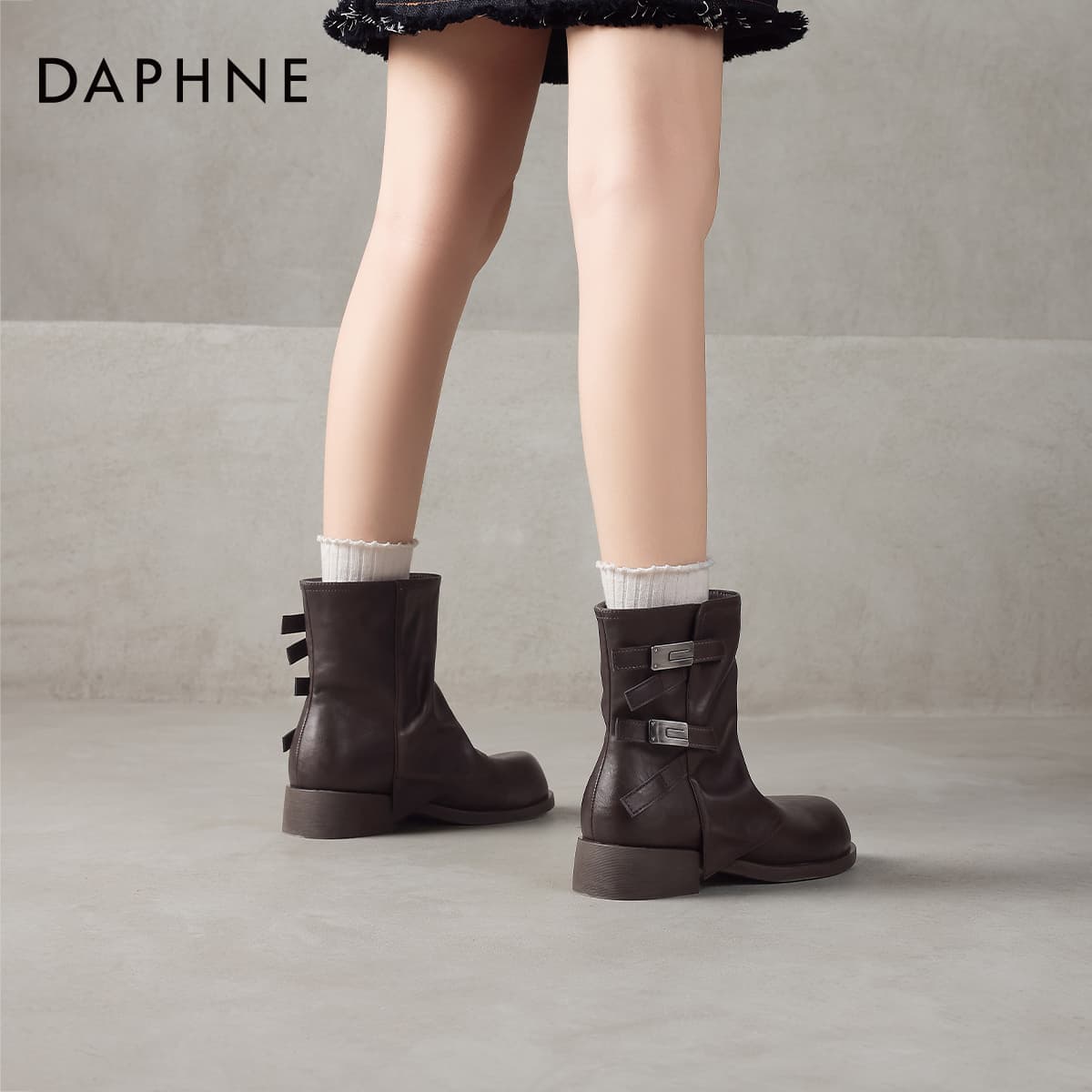 Сапоги DAPHNE Ботильоны Женские - изображение 5