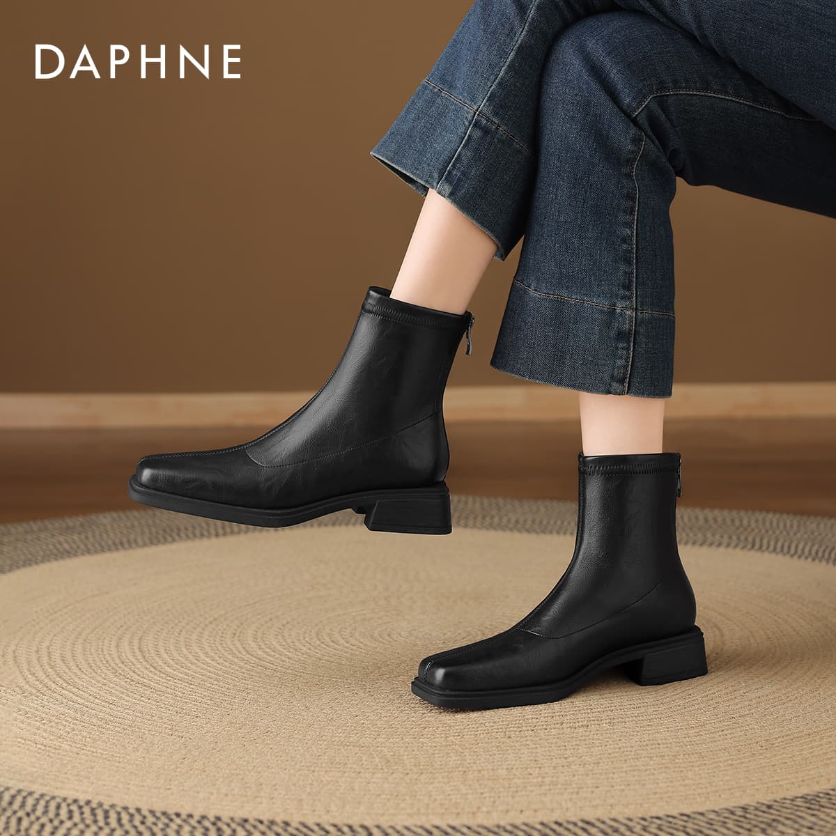 Сапоги DAPHNE Ботильоны Женские - изображение 4