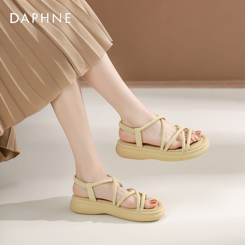 Сандалии Daphne Женские сандалии-гладиаторы - изображение 4