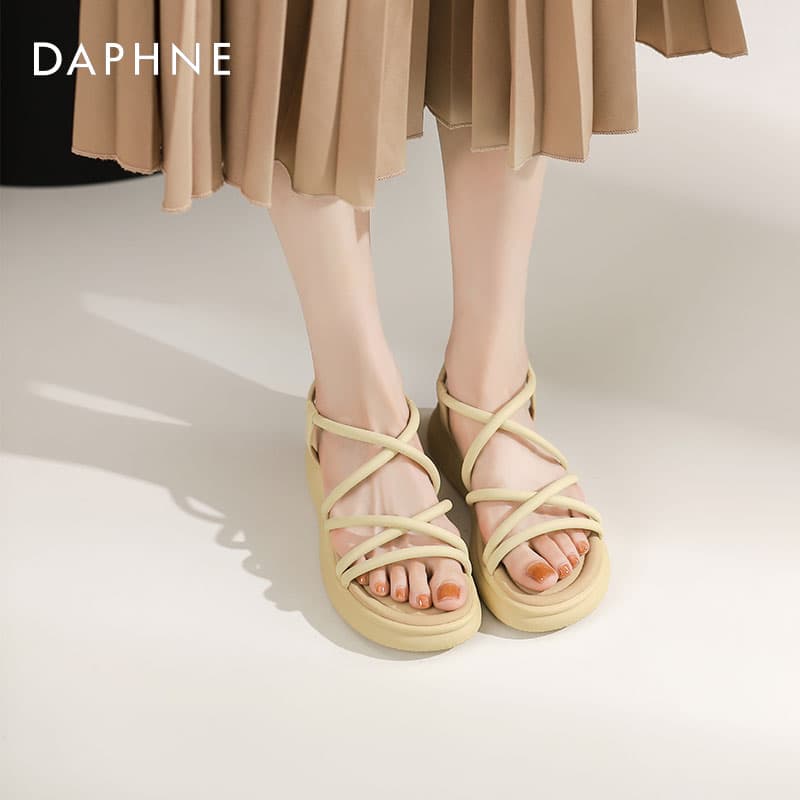 Сандалии Daphne Женские сандалии-гладиаторы - изображение 5