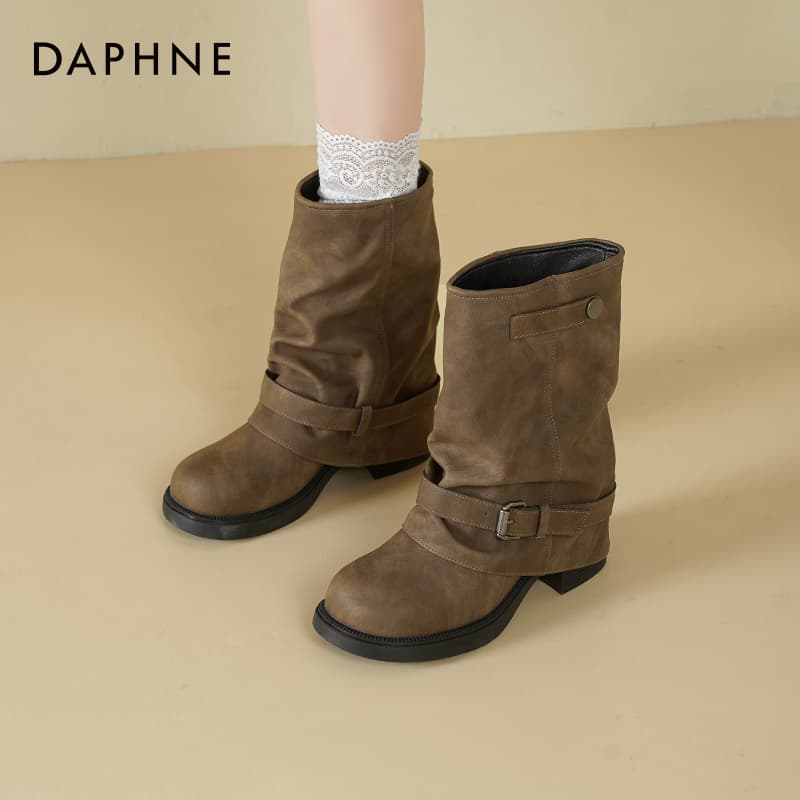 Сапоги DAPHNE Ботильоны Женские - изображение 4