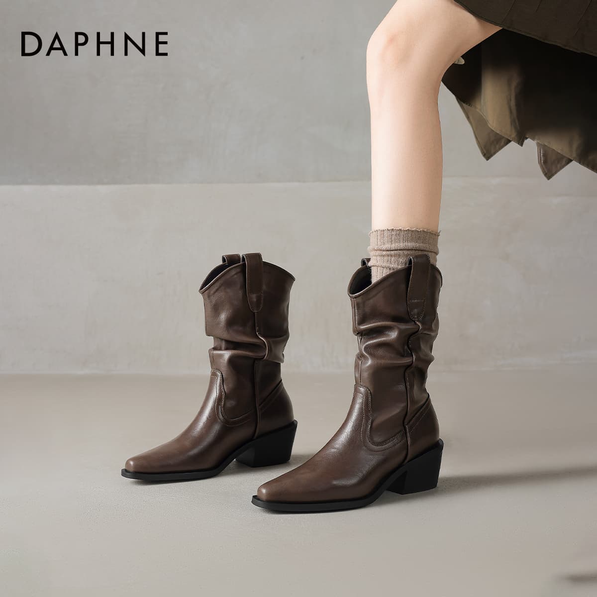 Сапоги Daphne Ботильоны Женские - изображение 7