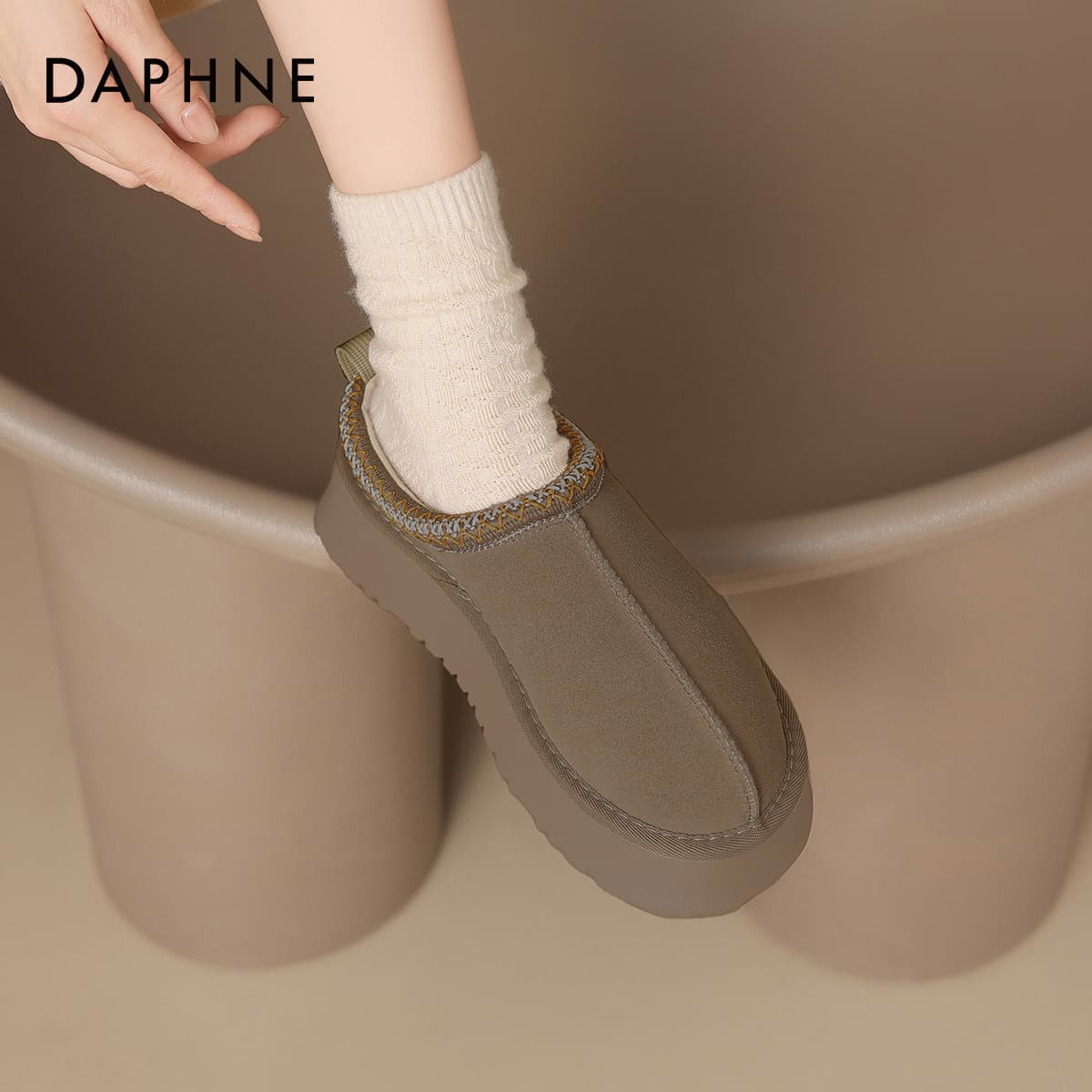 Ботинки зимние Daphne Сноубутсы Женские - изображение 4
