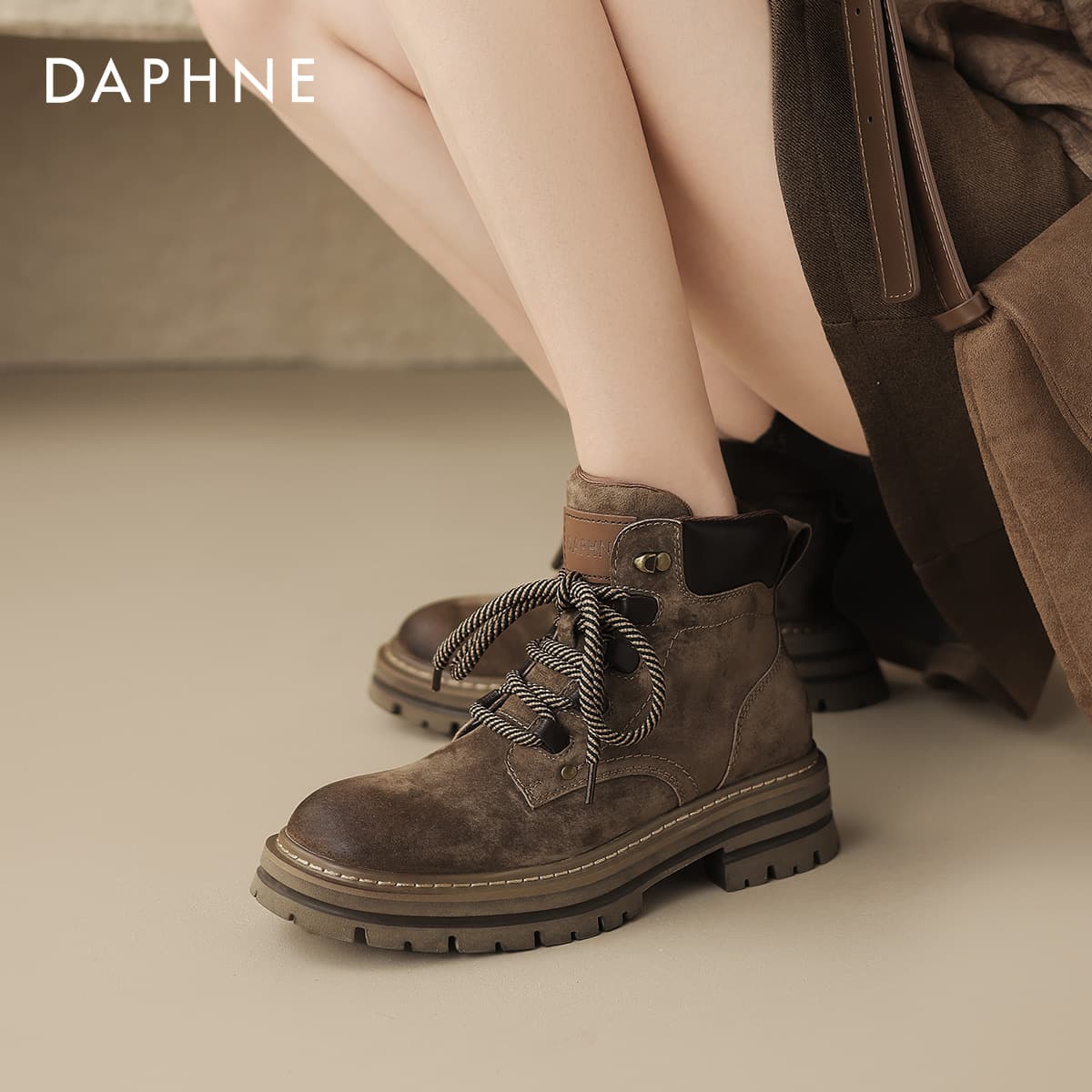 Ботинки Daphne 11cm Martin Boot Женские - изображение 5