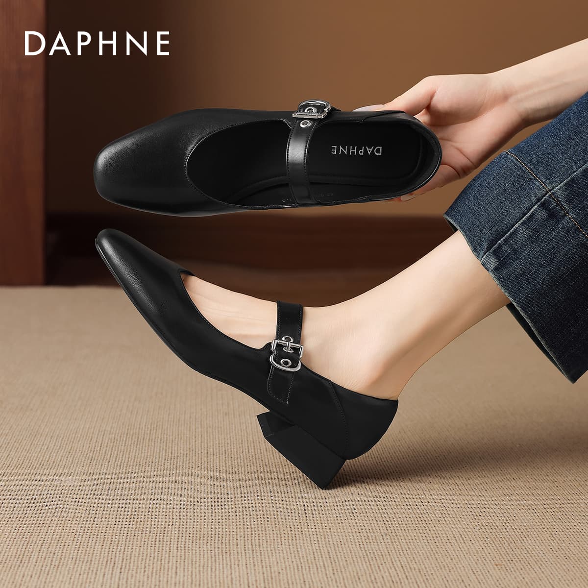 Тапочки DAPHNE Женские Повседневный Обувь без подкладки Женские - изображение 7