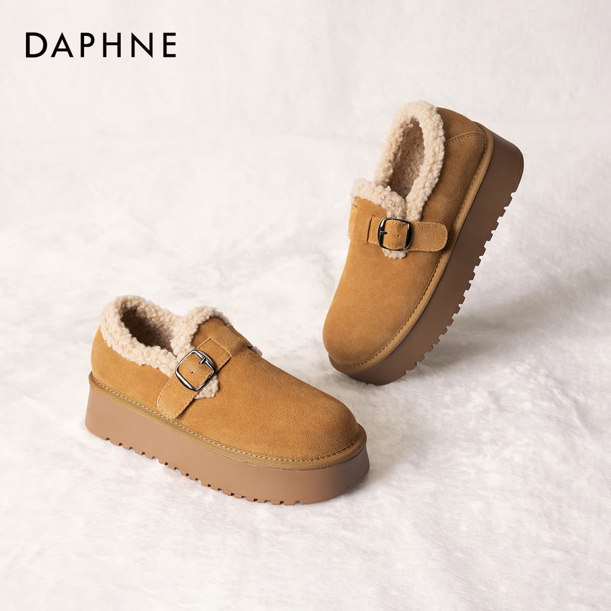 Ботинки зимние Daphne Короткие Сноубутсы Женские - изображение 7