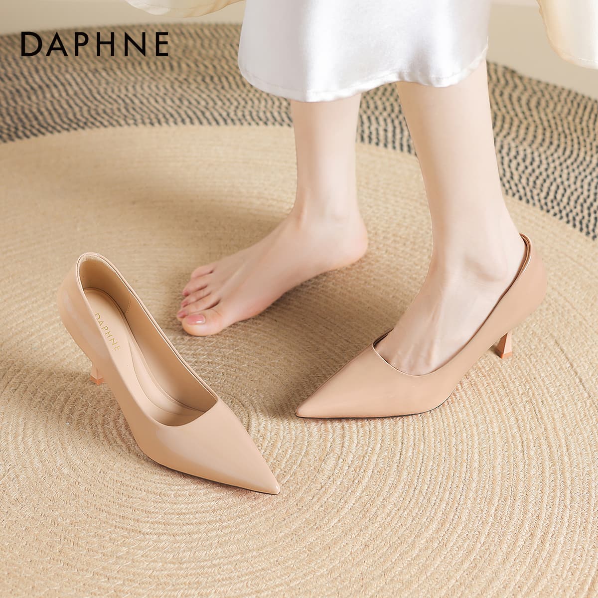 Туфли Daphne PU (полиуретан) Узкий каблук Высокие каблуки Женские - изображение 8