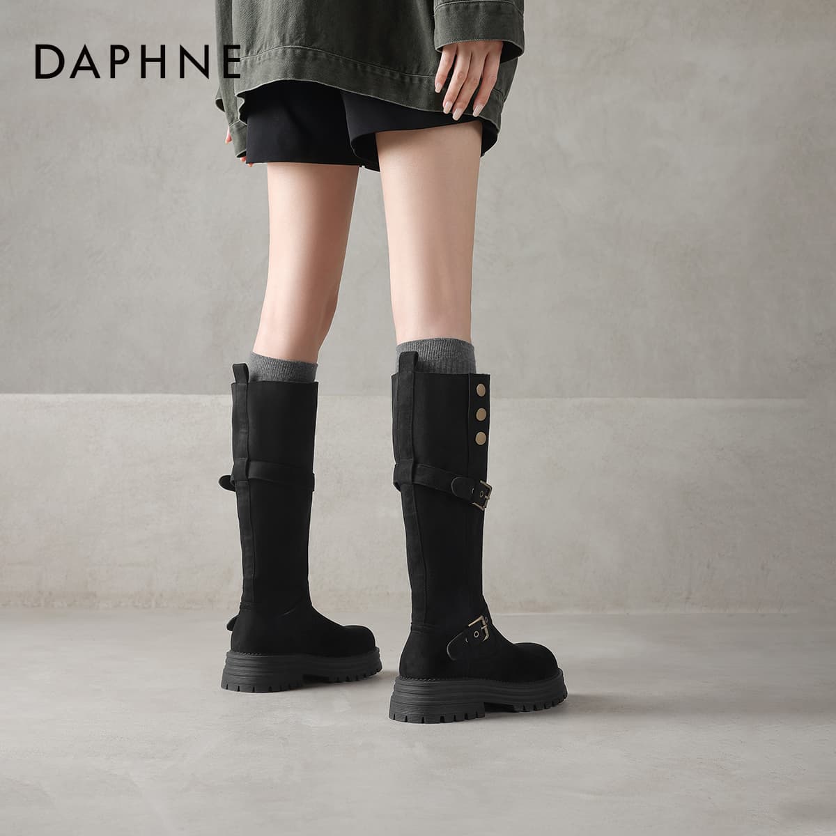 Сапоги DAPHNE Ботильоны Женские - изображение 5