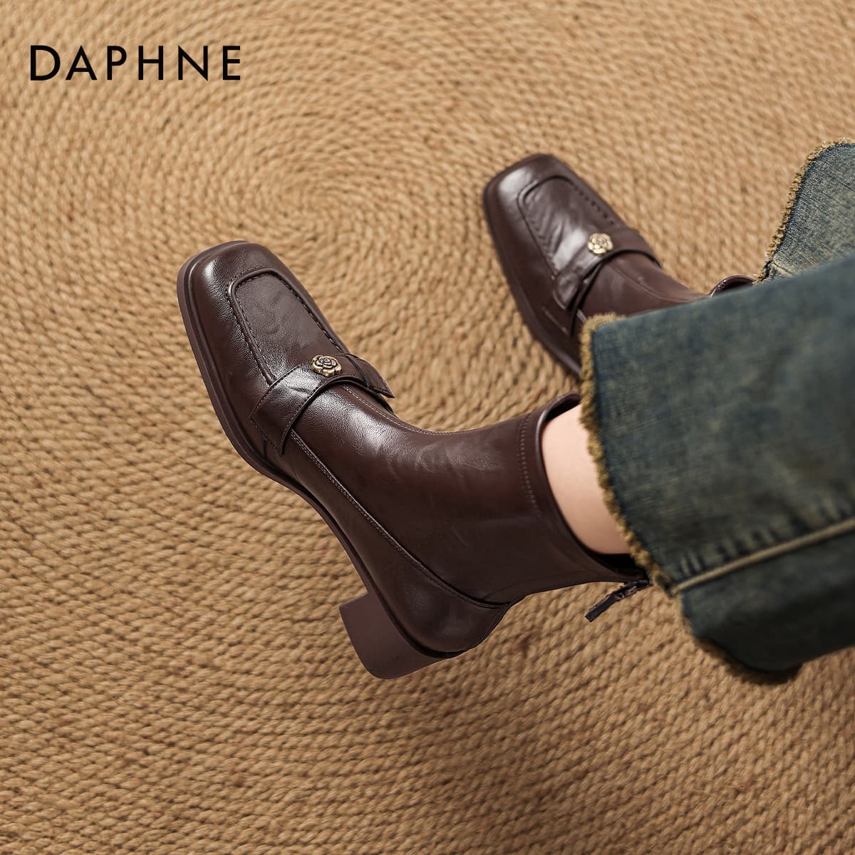 Сапоги DAPHNE Ботильоны Женские - изображение 9