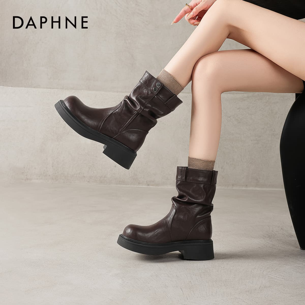 Сапоги DAPHNE Ботильоны Унисекс - изображение 4