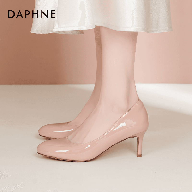 Туфли DAPHNE Высокие каблуки Low Топ Женские - изображение 6