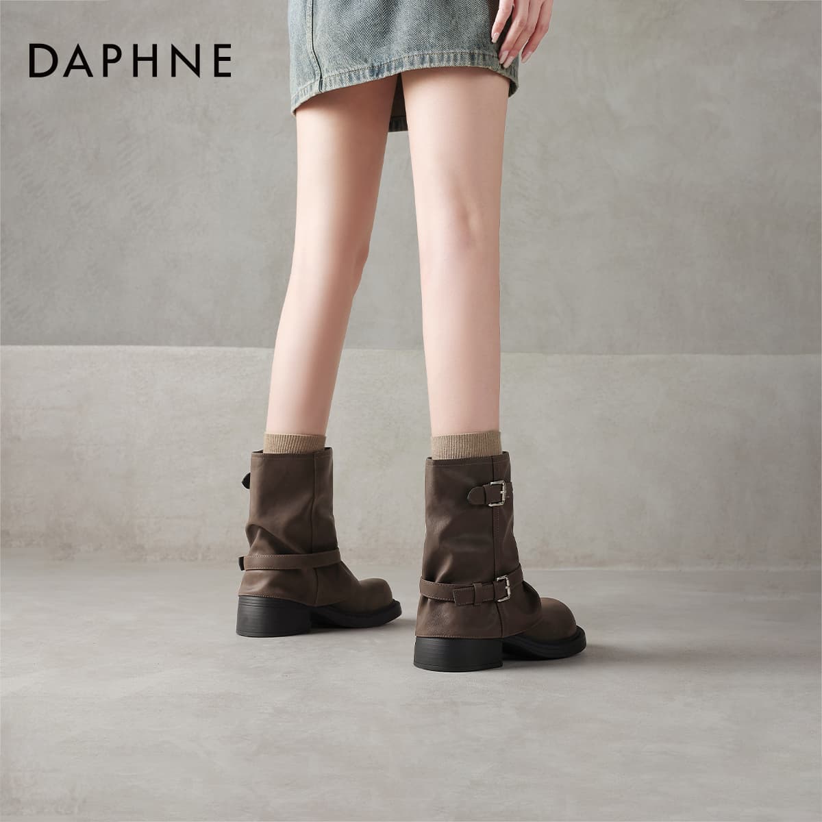 Сапоги Daphne Ботильоны Женские - изображение 5