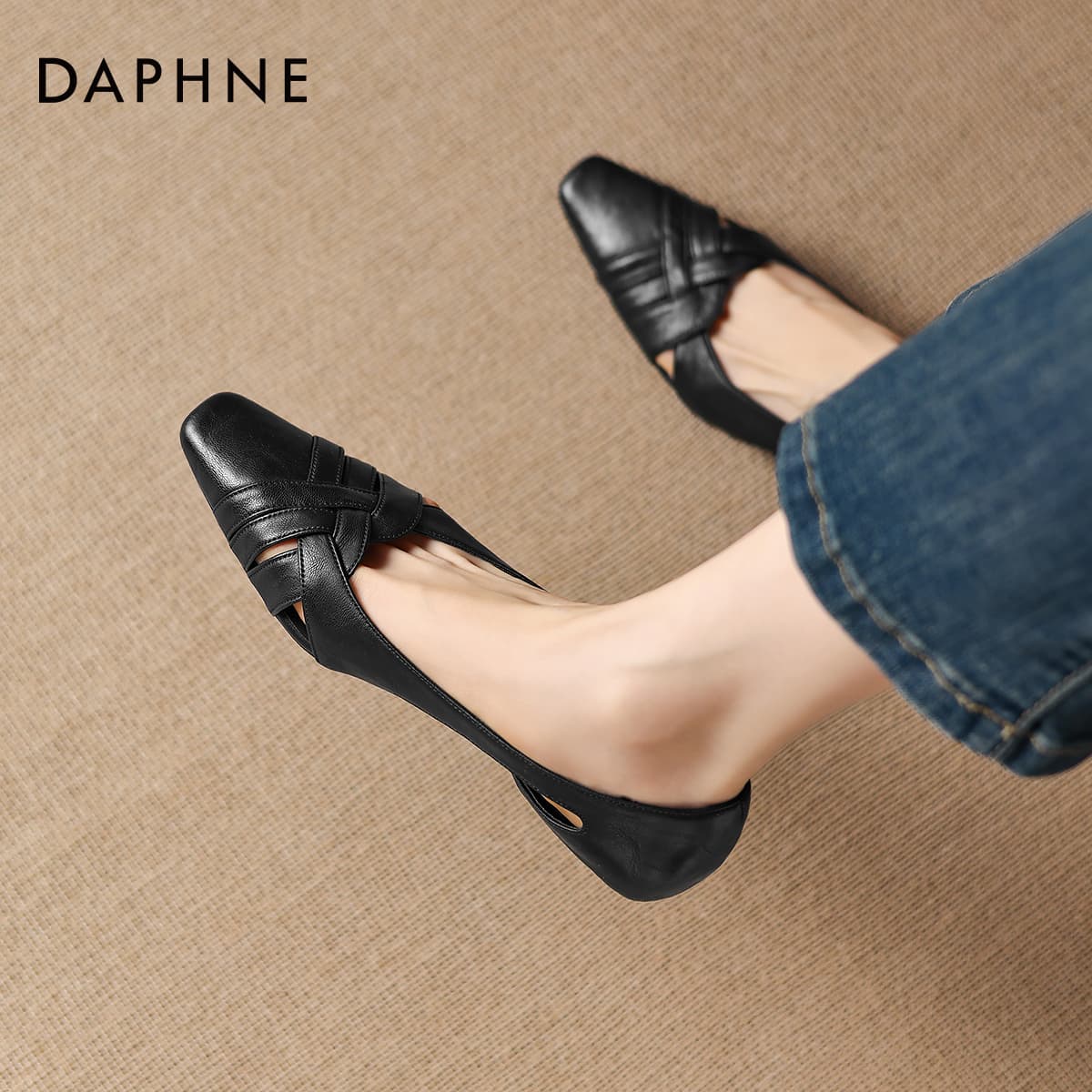 Тапочки DAPHNE Женские Повседневный Обувь без подкладки Женские - изображение 6