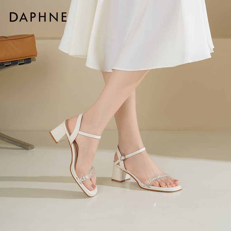 Шлёпанцы DAPHNE One Шнуровочные Сандалии Женские - изображение 7