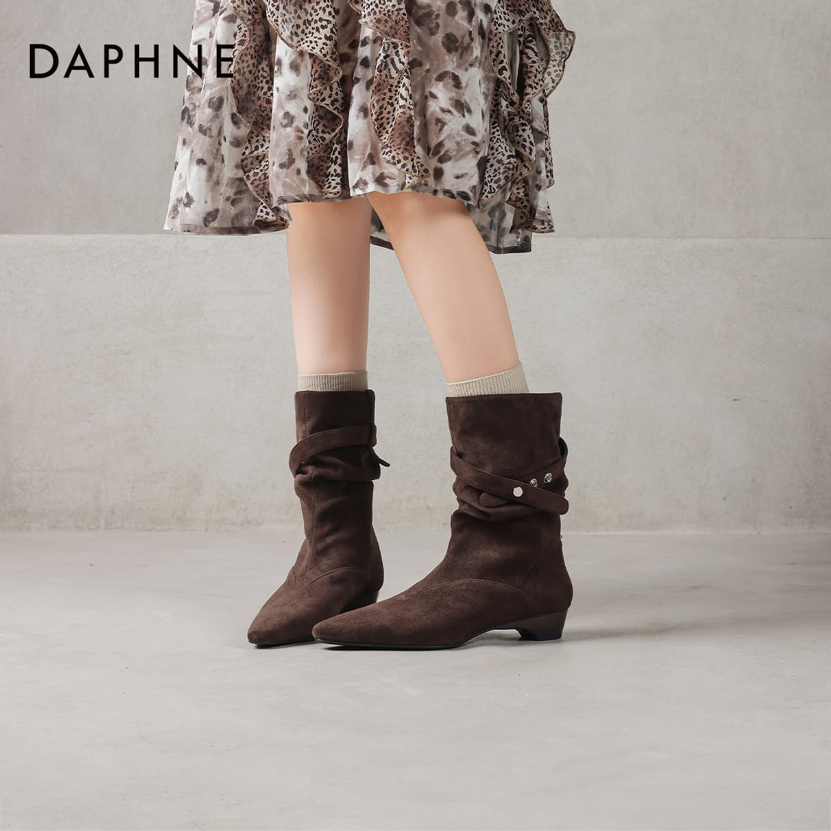 Сапоги DAPHNE Ботильоны Женские - изображение 11