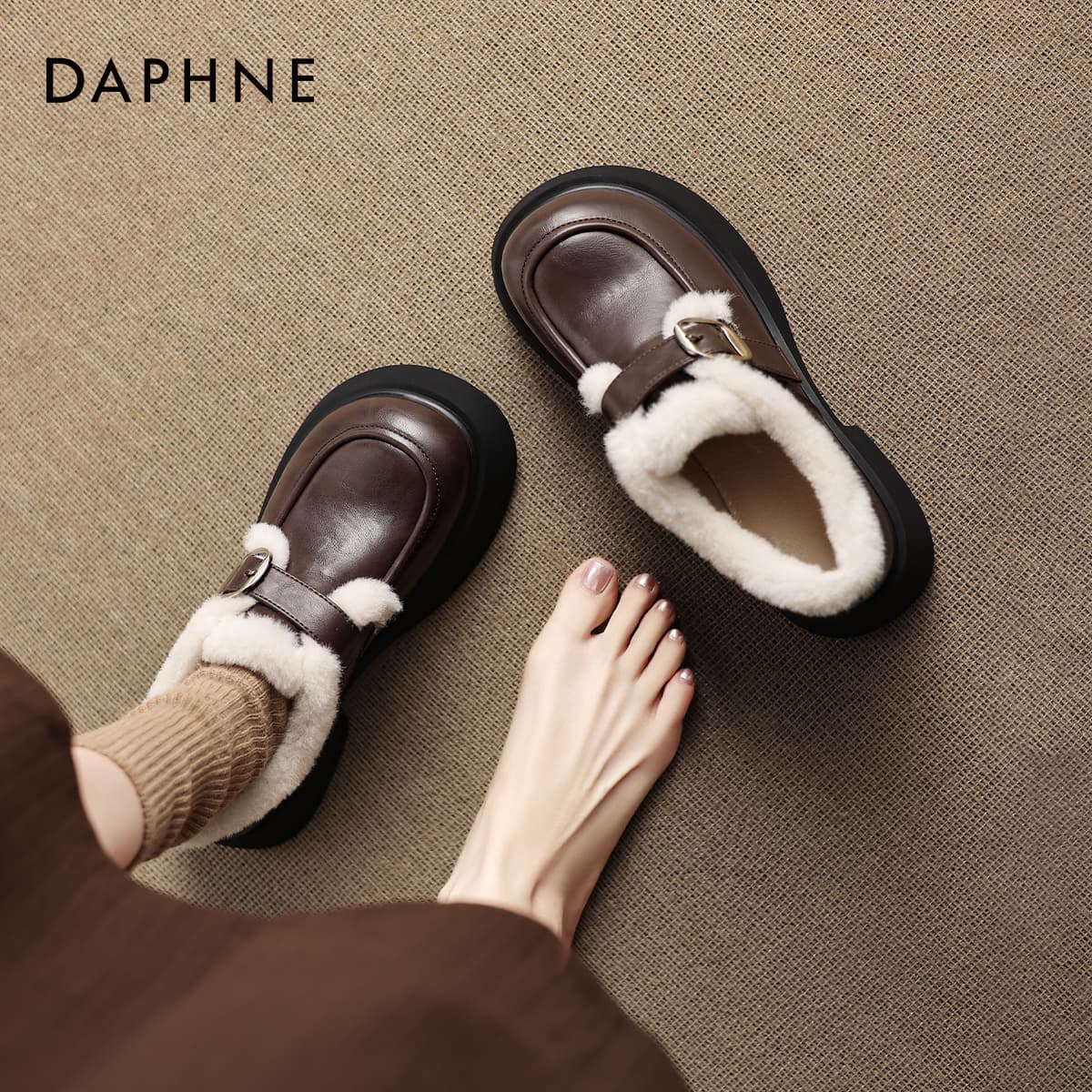 Ботинки зимние Daphne Сноубутсы Женские - изображение 4