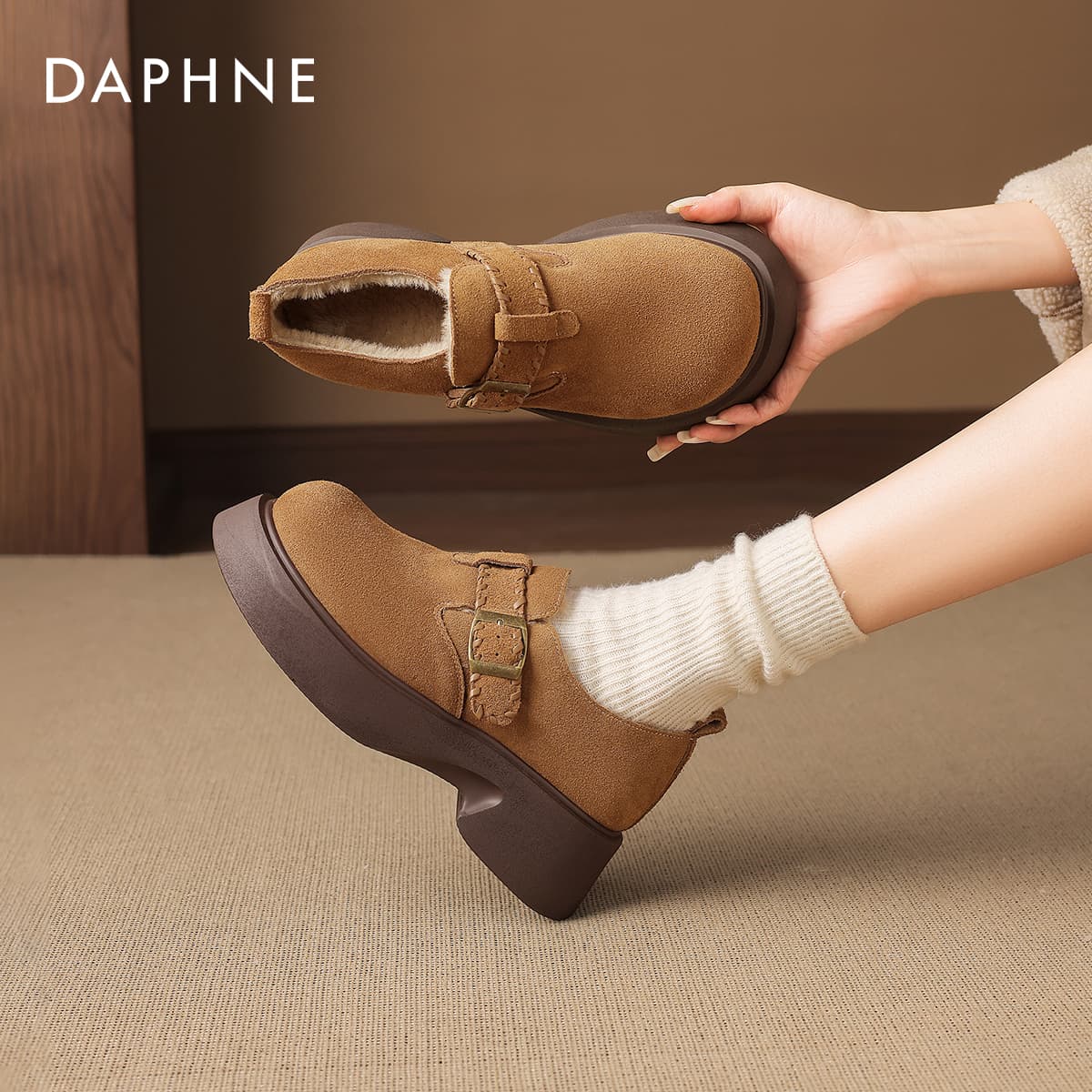 Ботинки зимние Daphne Ankle Длина (размер в длину) Снекерки Женские - изображение 3