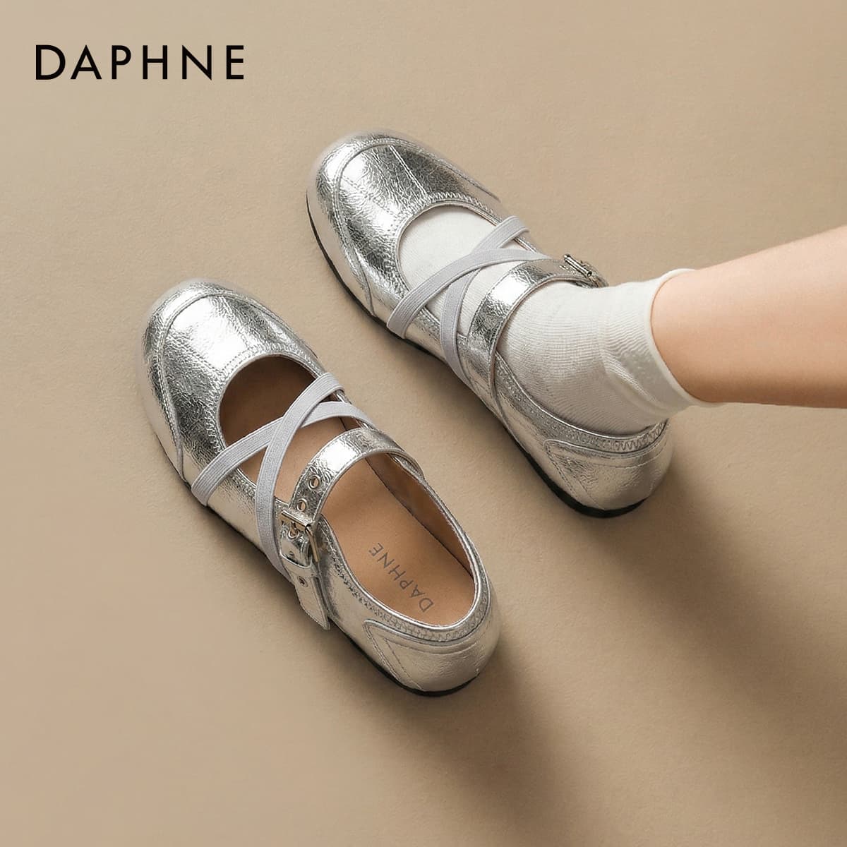 DAPHNE Тонкие и без объема Туфли Мэри Джейн Женские - изображение 4