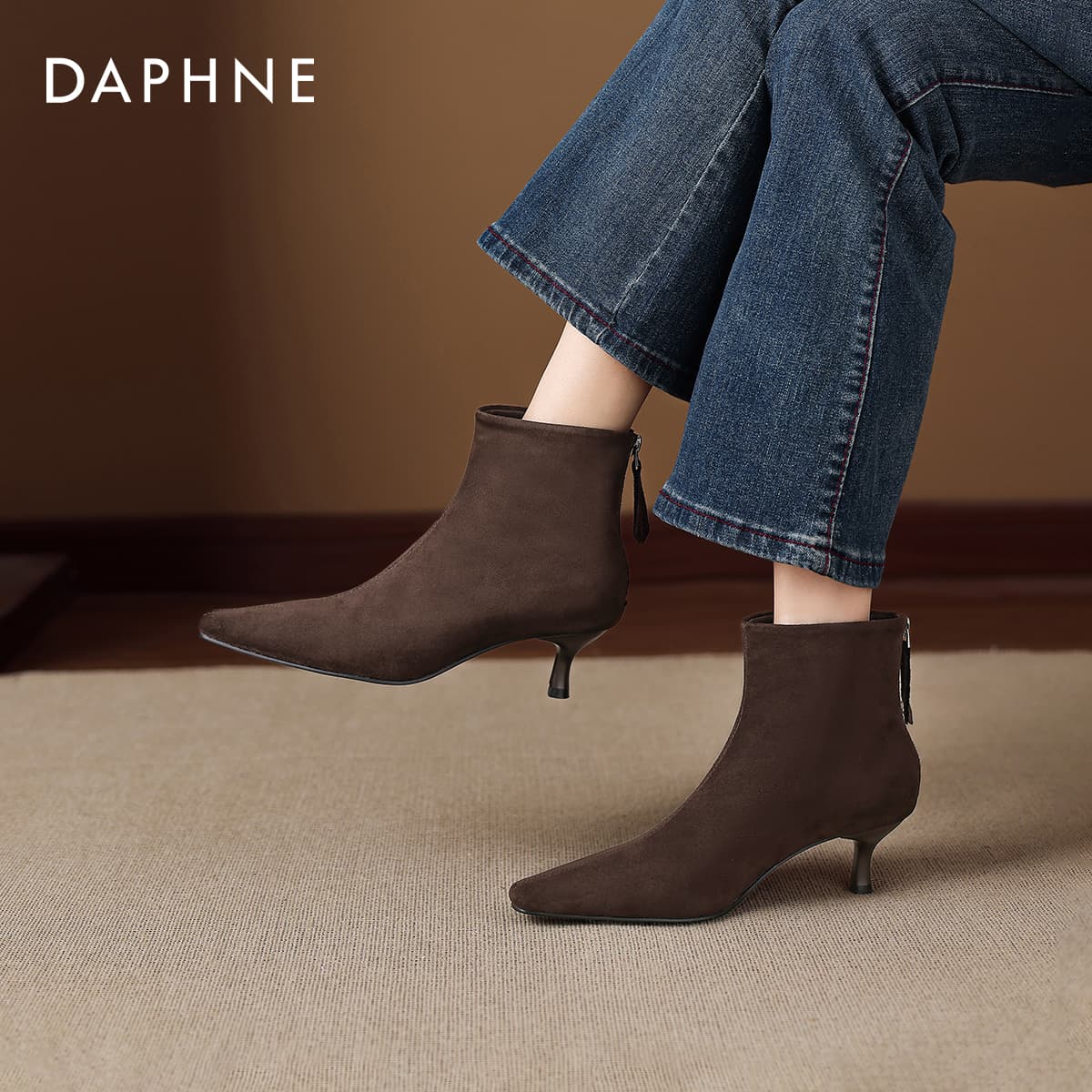 Сапоги DAPHNE Ботильоны Женские - изображение 6