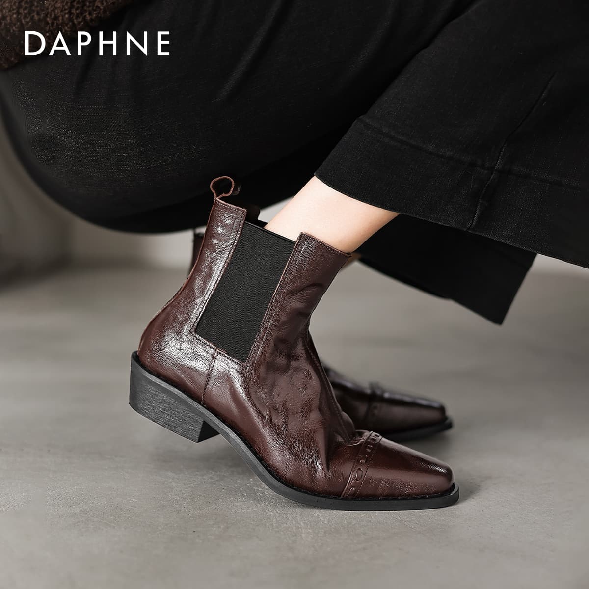 Сапоги Daphne Ботильоны Женские - изображение 6