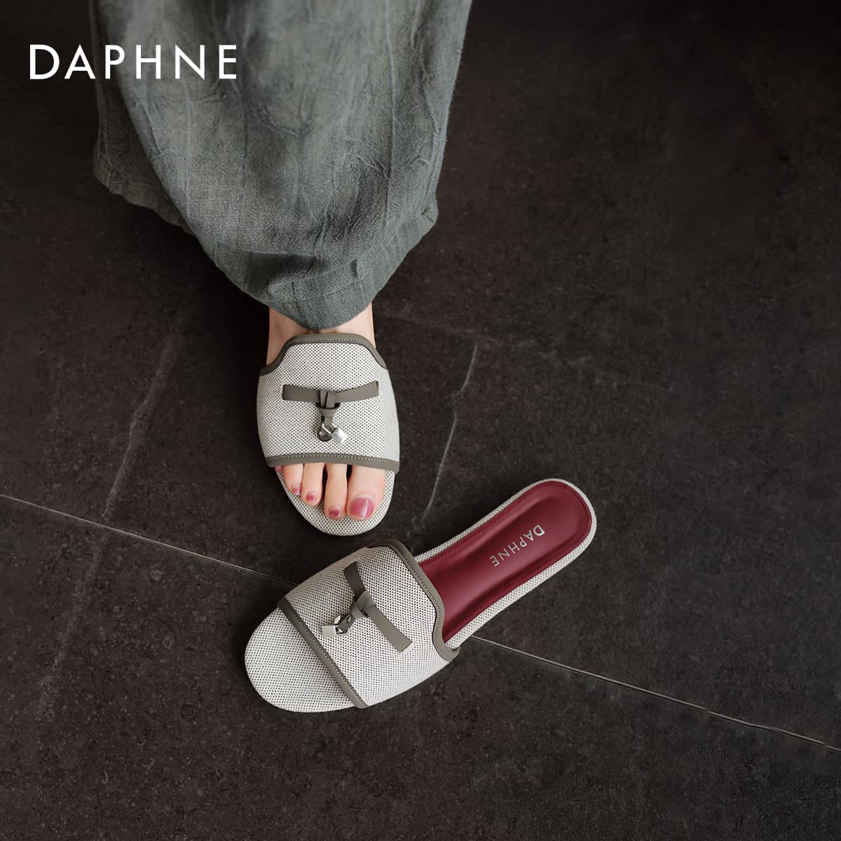 Сандалии Daphne Шлепанцы Женские - изображение 12
