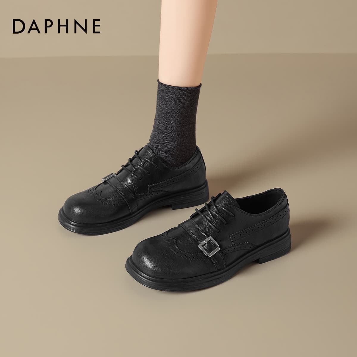 DAPHNE Повседневные кожаные туфли Женские - изображение 6