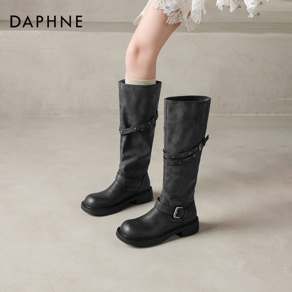Сапоги DAPHNE Ботильоны Женские - изображение 4