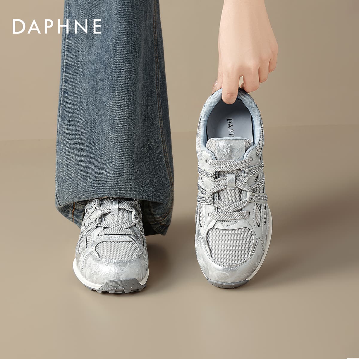 Кроссовки DAPHNE Повседневная обувь Low Топ Женские - изображение 7