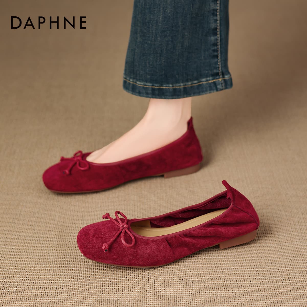 Тапочки DAPHNE Женские Повседневный Обувь без подкладки Женские - изображение 4