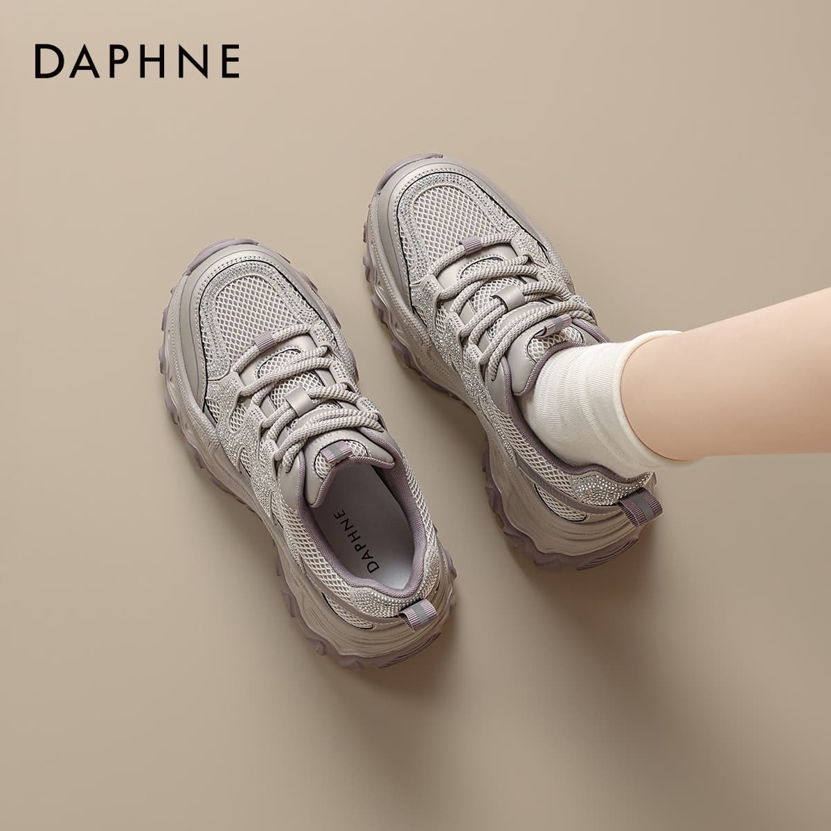Кроссовки DAPHNE Массивные кроссовки Low Топ Женские - изображение 7