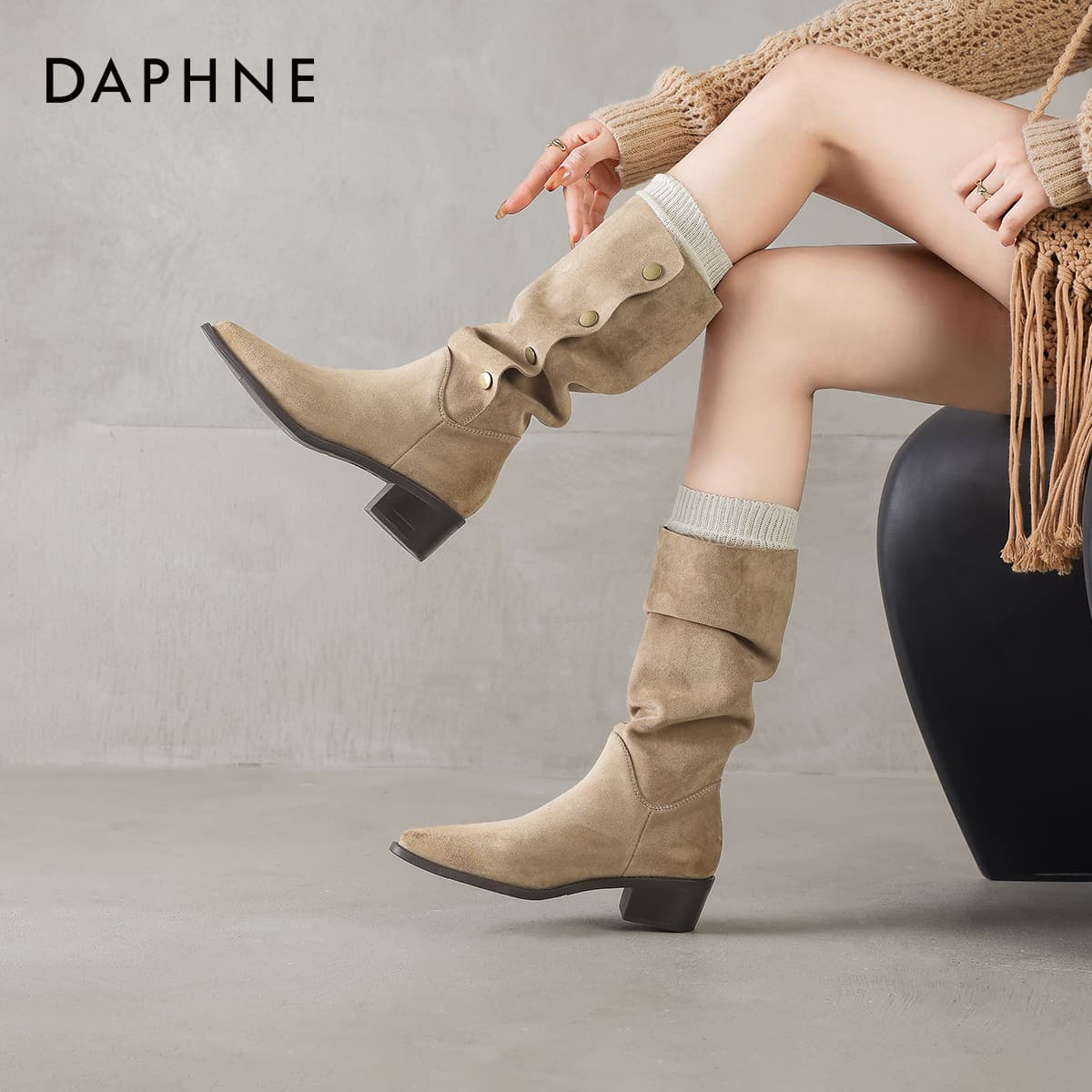 Сапоги Daphne Ботильоны Женские - изображение 5