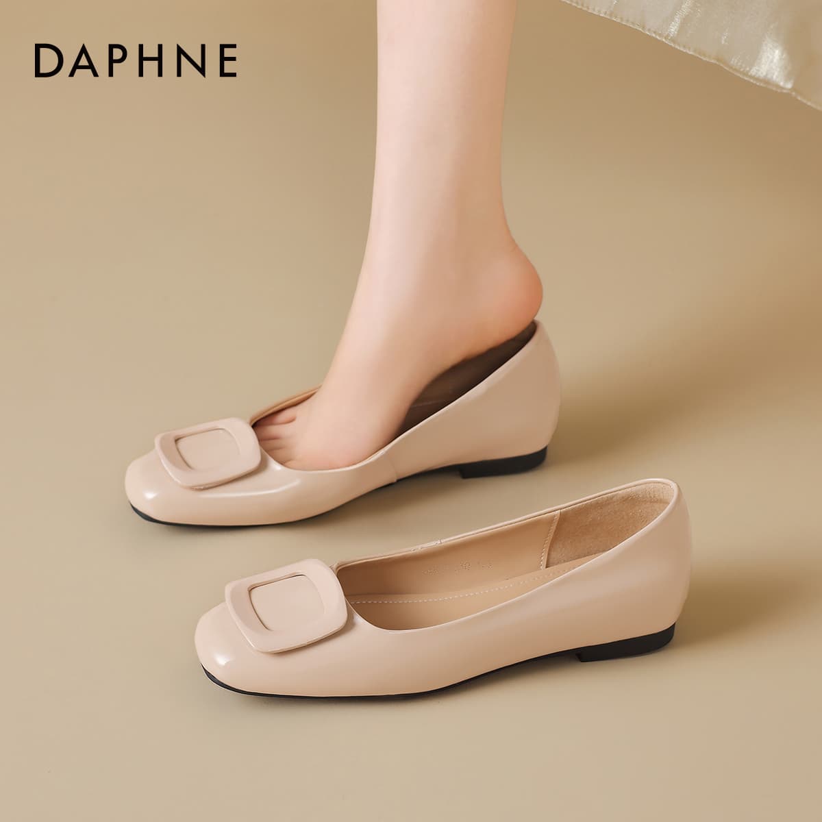 Тапочки DAPHNE Женские Повседневный Обувь без подкладки Женские - изображение 6