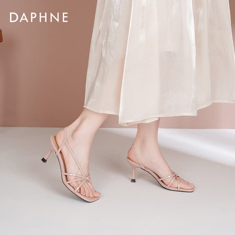 Шлёпанцы DAPHNE One Шнуровочные Сандалии Женские - изображение 5