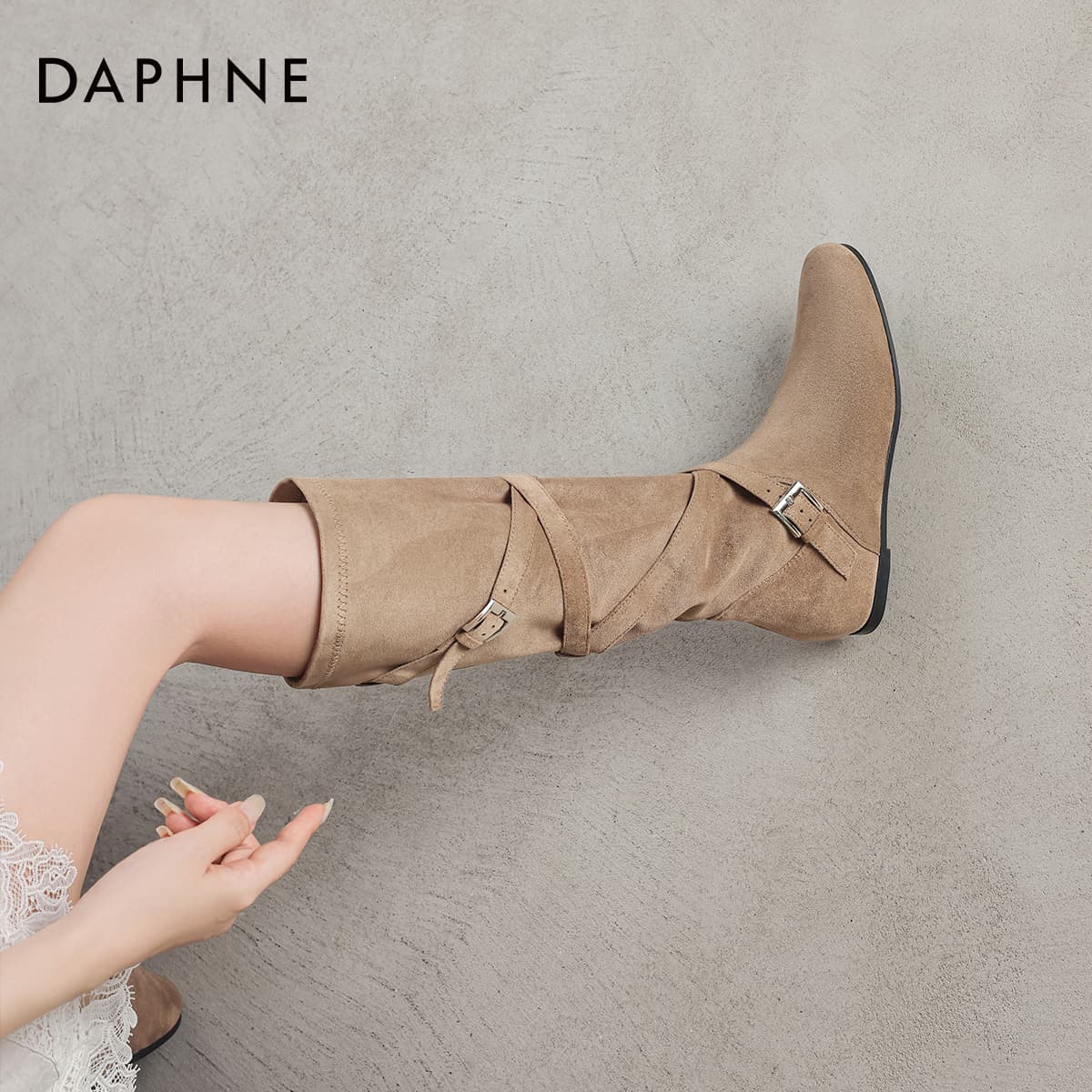 Сапоги DAPHNE Ботильоны High Топ Женские - изображение 7