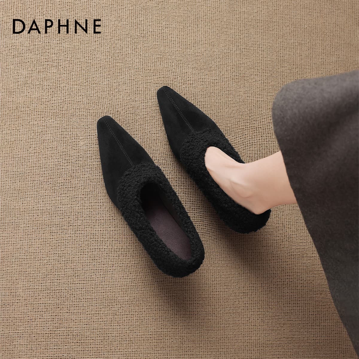 Туфли DAPHNE Высокие каблуки Low Топ Женские - изображение 5